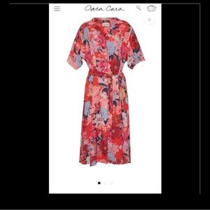 Cara Cara Multicolor Floral Midi Dress